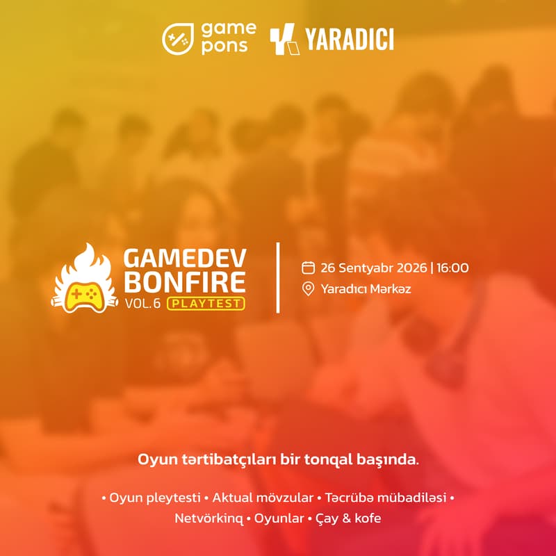 Cover Image for GameDev Bonfire Vol.6
