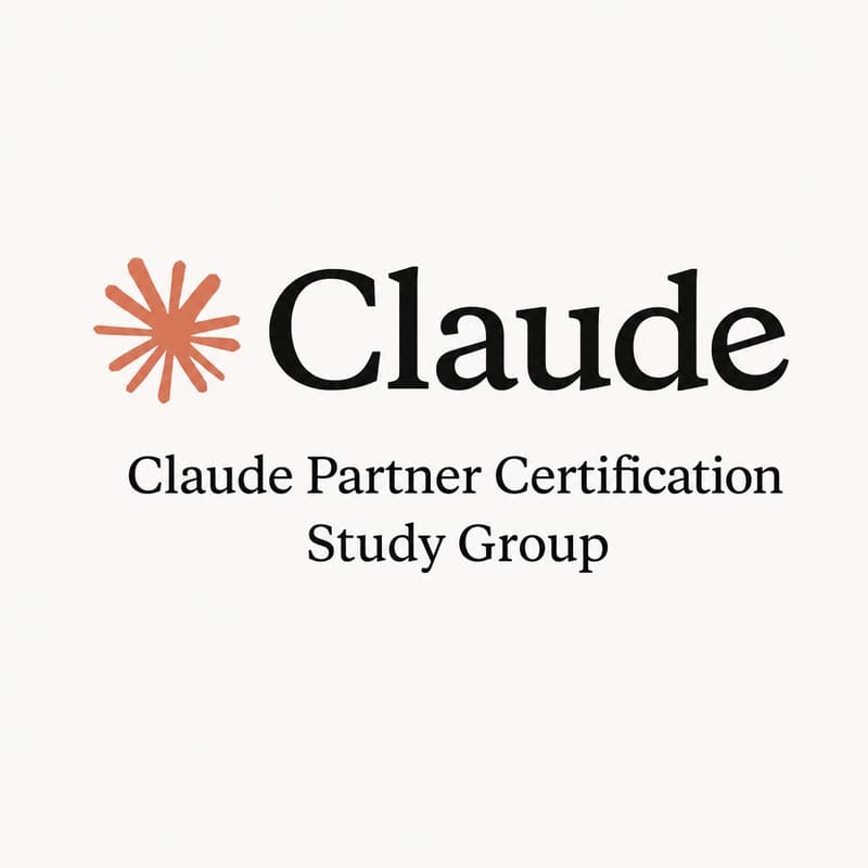 Cover Image for Claude Partner Certification — Study Group