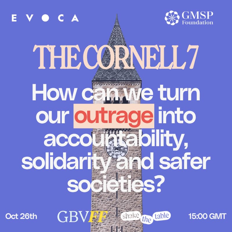 Cover Image for The Cornell 7 - How can we turn our outrage into accountability, solidarity and safer societies?