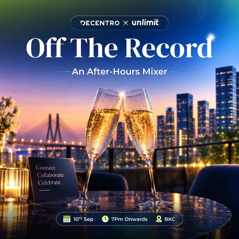 Cover Image for Off The Record An After-Hours Mixer | Decentro × Unlimit