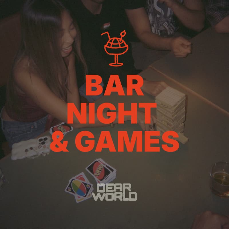 Cover Image for BAR NIGHT & GAMES by Dear World