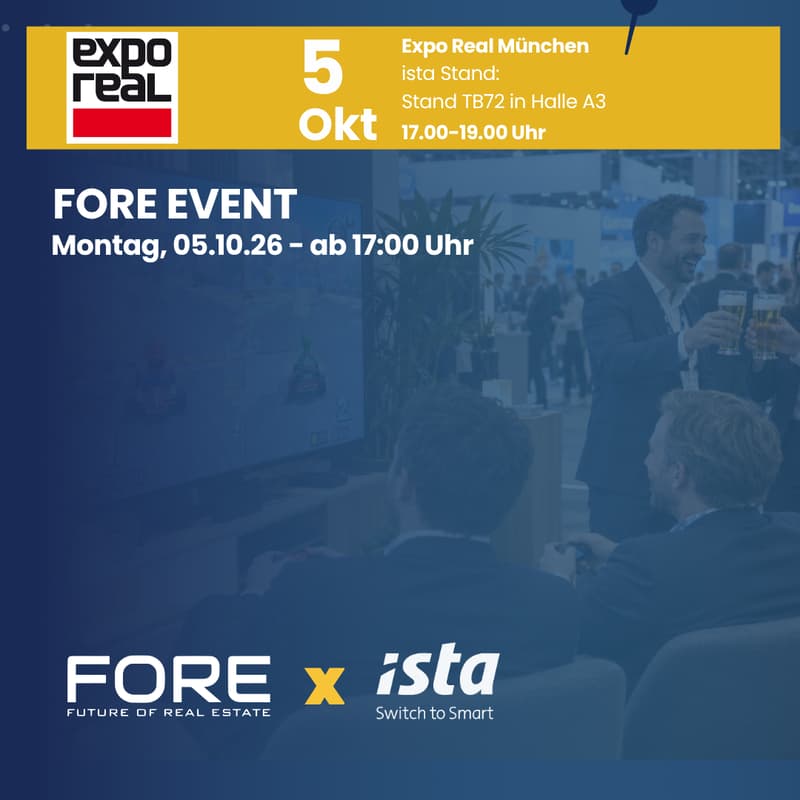 Cover Image for Networking trifft Mario Kart: FORE × ista auf der EXPO REAL 🎮🍻