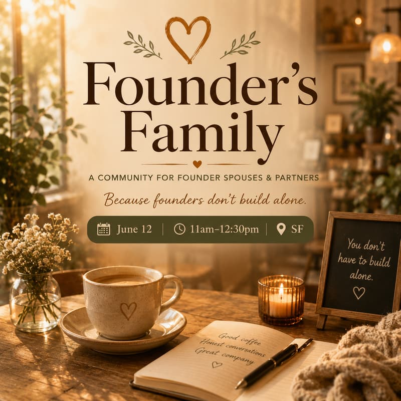 Cover Image for Founder’s Family | Coffee Catch-up