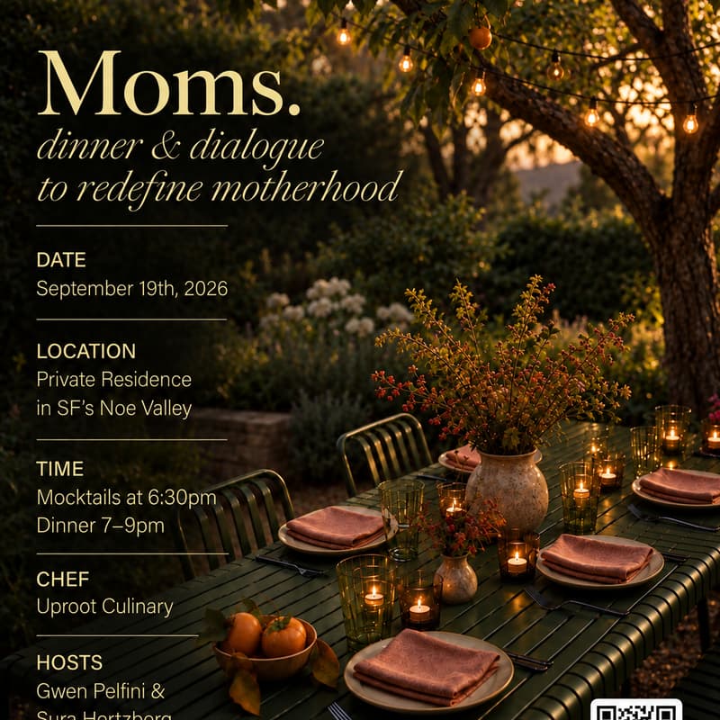 Cover Image for Moms. Dinner & Dialogue To Redefine Motherhood