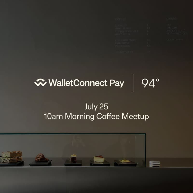 Cover Image for WalletConnect Morning Coffee Meetup @ 94° Lisbon