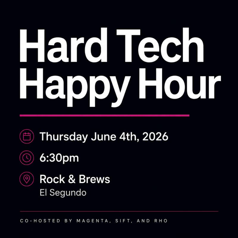 Cover Image for Hard Tech: Happy Hour