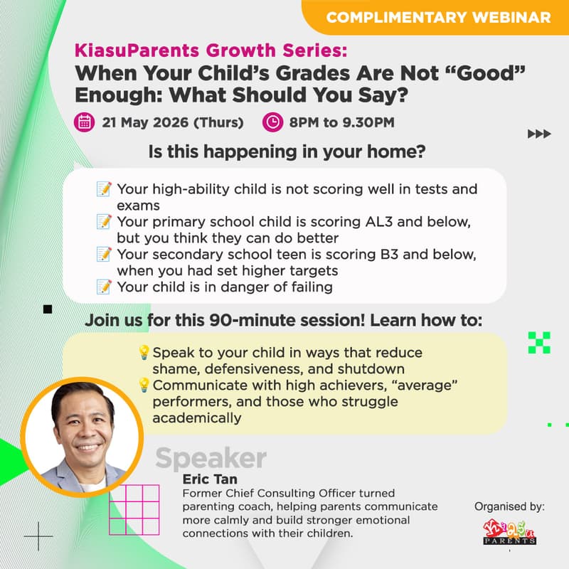 Cover Image for KiasuParents Growth Series: When Your Child’s Grades Are Not “Good” Enough