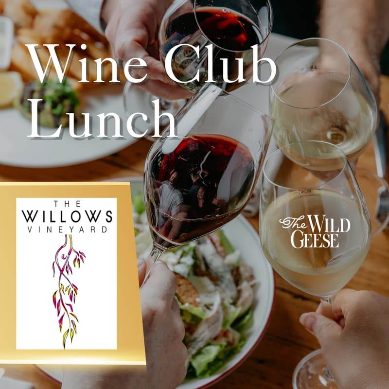 Cover Image for Wine Club Dinner with The WIllows Vineyard, Barossa Valley