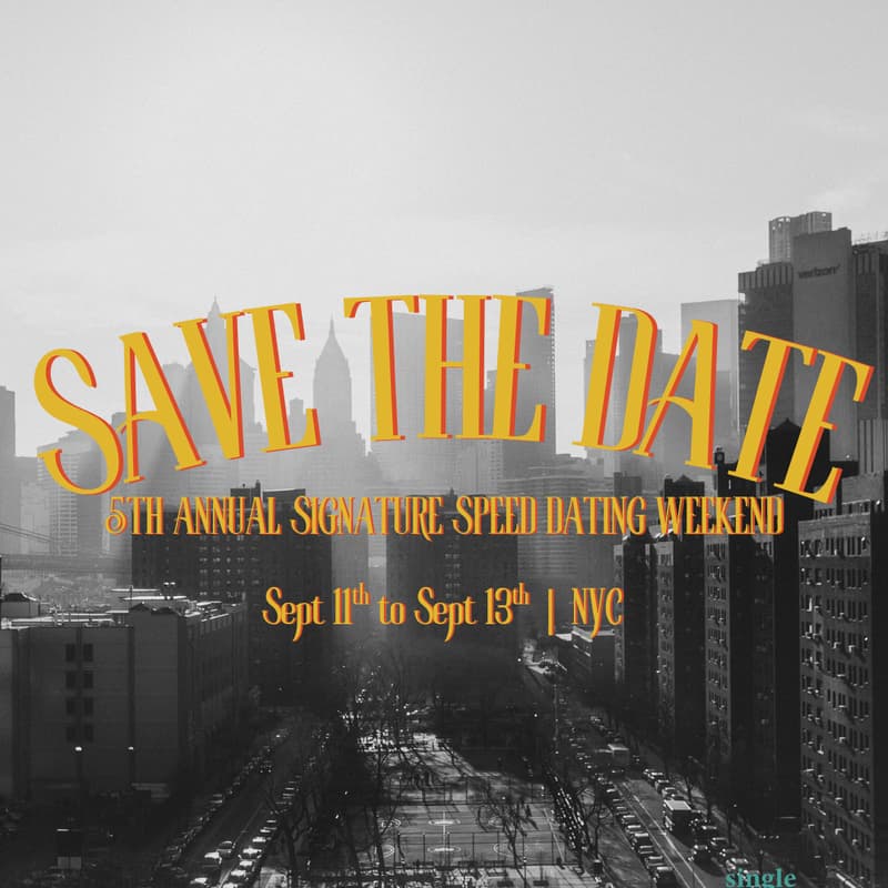 Cover Image for 5th Annual Desi Signature Speed Dating Weekend