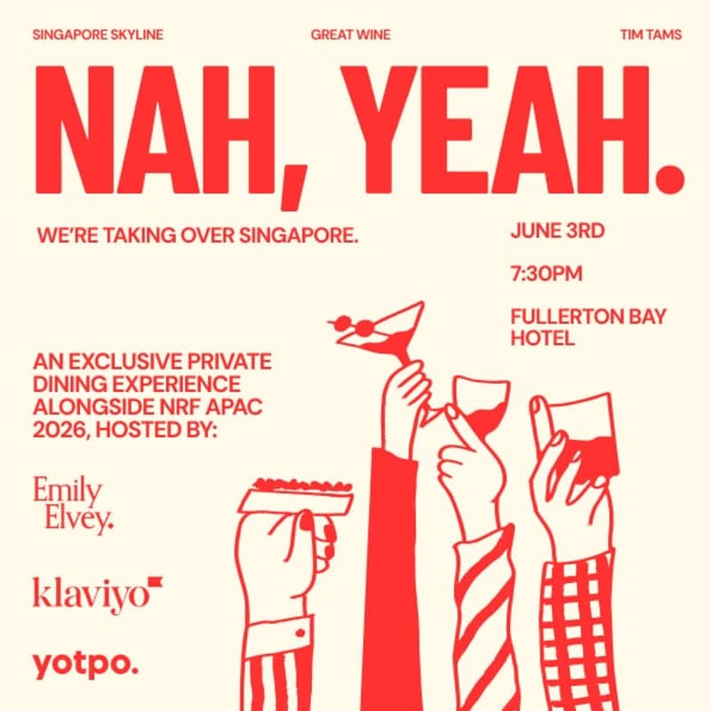 Cover Image for NRF APAC 2026 Aussie Takeover: Singapore Skyline Dinner