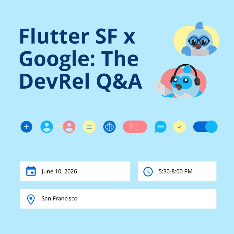 Cover Image for Flutter SF x Google: The DevRel Q&A