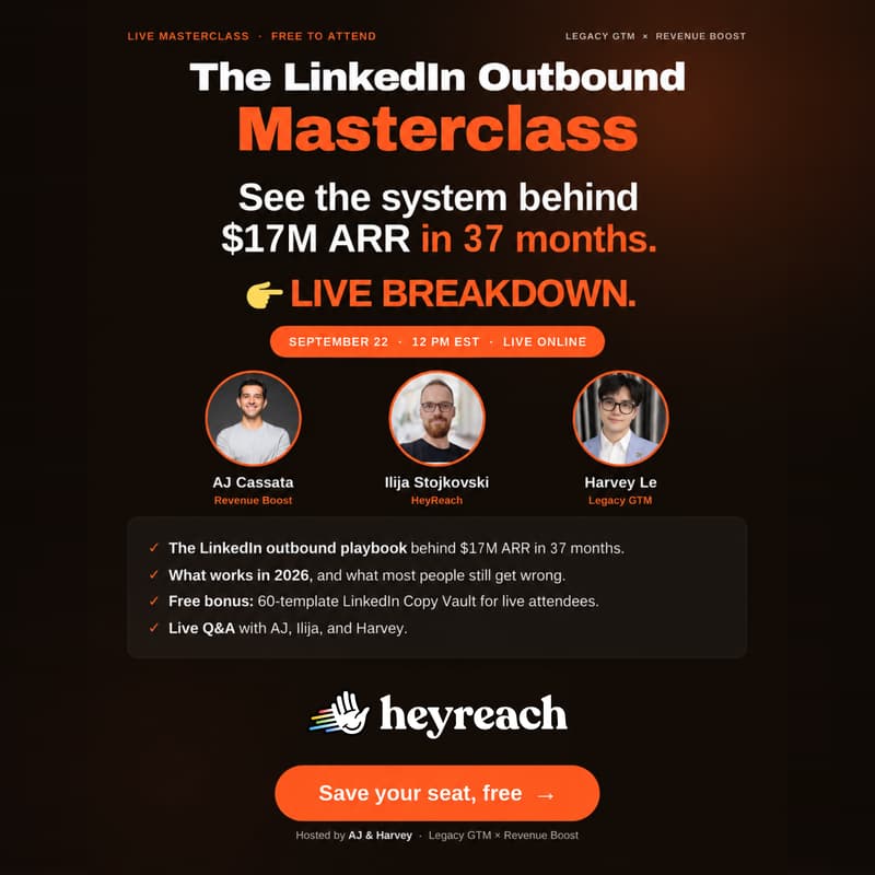 Cover Image for The LinkedIn System Behind $17M ARR in 37 Months — Live Walkthrough