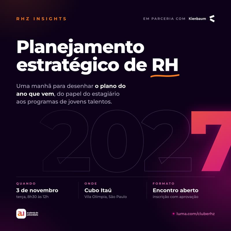 Cover Image for RHZ Insights | Planejamento Estratégico de RH 2027