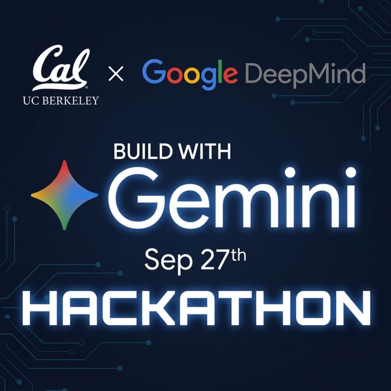 Cover Image for Berkeley x DeepMind Hackathon: Build. Ship. Win up to $5M in Seed Funding*