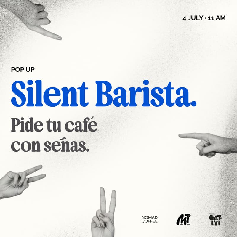Cover Image for Pop Up Silent Barista x Nomad (en Cal Nomad)