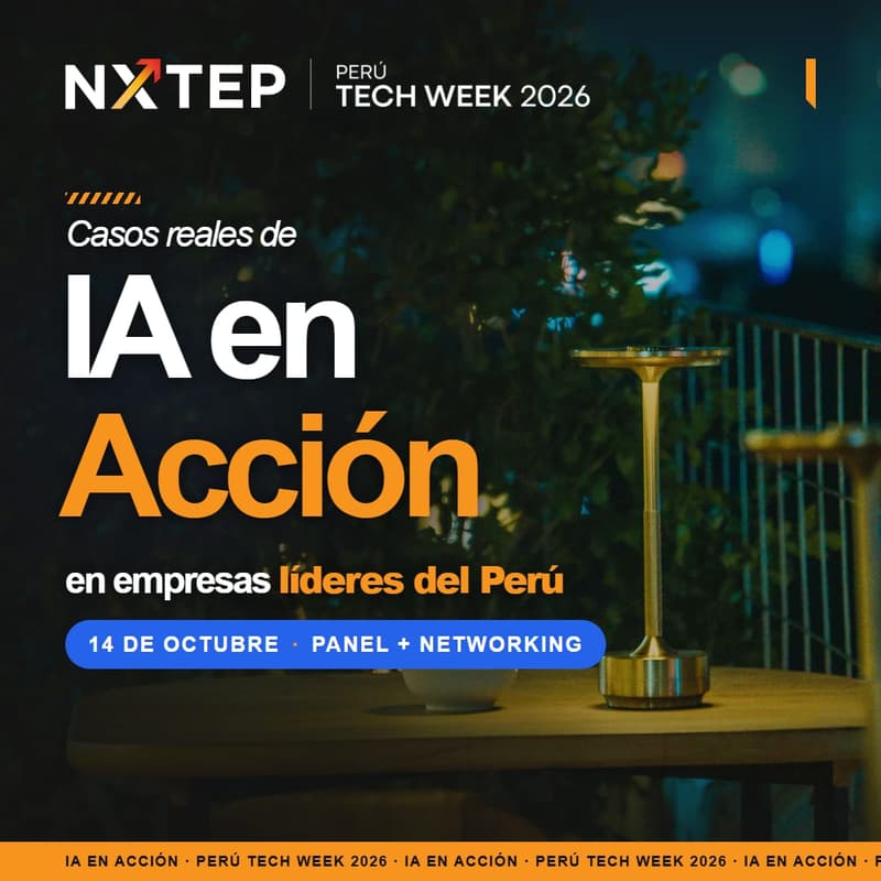 Cover Image for IA en Acción — Casos de Uso Reales de Empresas Líderes NXTEP