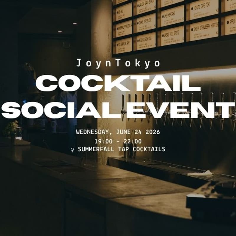 Cover Image for JoynTokyo Cocktail Social