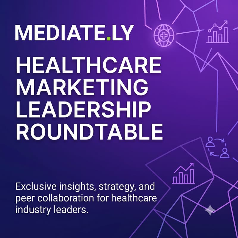 Cover Image for Healthcare Marketing Leadership Roundtable/Mastermind on August 20th at Noon EDT