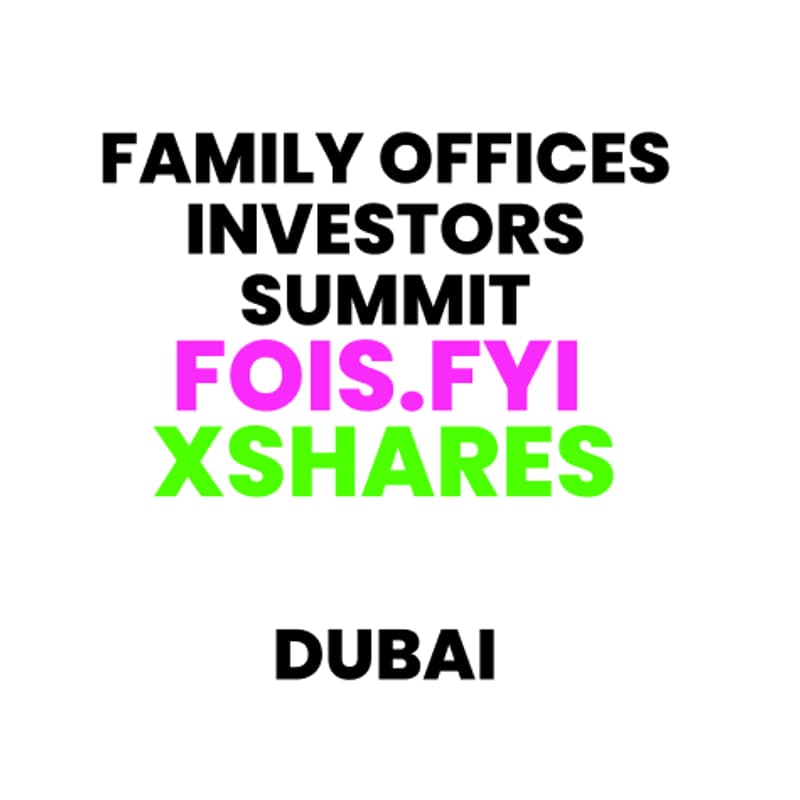 Cover Image for 🇦🇪Family Offices Investors Summit 🥂🕯Michelin‑Dinners · Trading Live📍Dubai 📍Apr 21-22 #Token2049🇦🇪