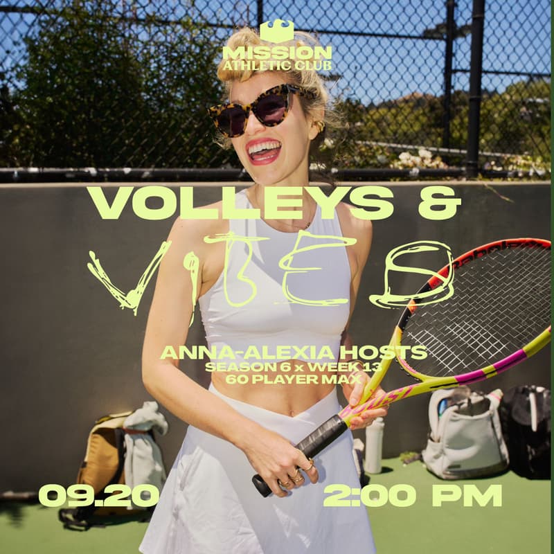 Cover Image for Volleys & Vibes Hosted by Anna: SZN 6 x WEEK 13