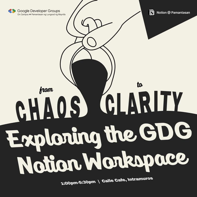Cover Image for From Chaos to Clarity: Exploring the GDG Notion Workspace