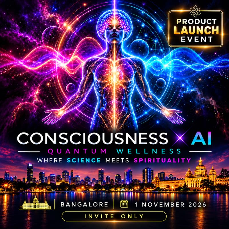 Cover Image for CONSCIOUSNESS x AI [Bangalore] 25+ above ONLY