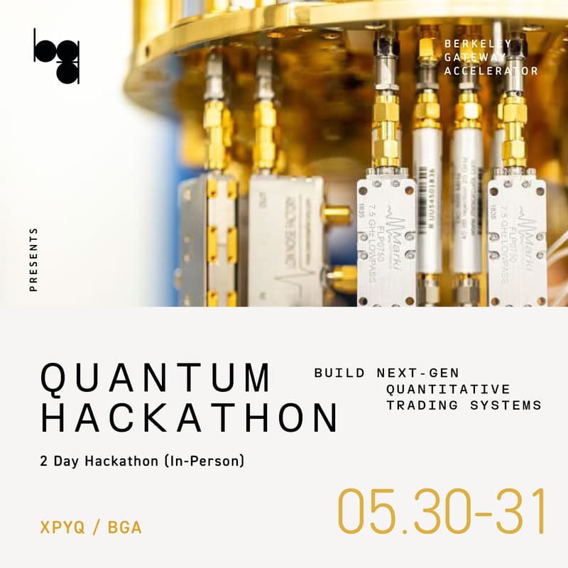 Cover Image for QUANTUM AI HACKATHON 1.0 - AI agents meet qubits, powered by XpyQ