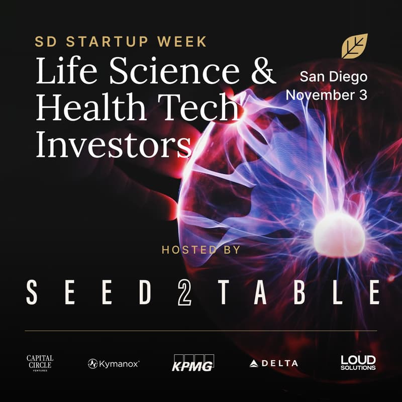 Cover Image for Seed2Table – Pitch+Dinner for Life Science Investors