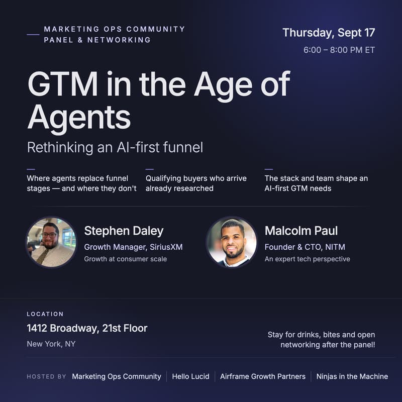 Cover Image for GTM in the Age of Agents: Rethinking an AI First Funnel