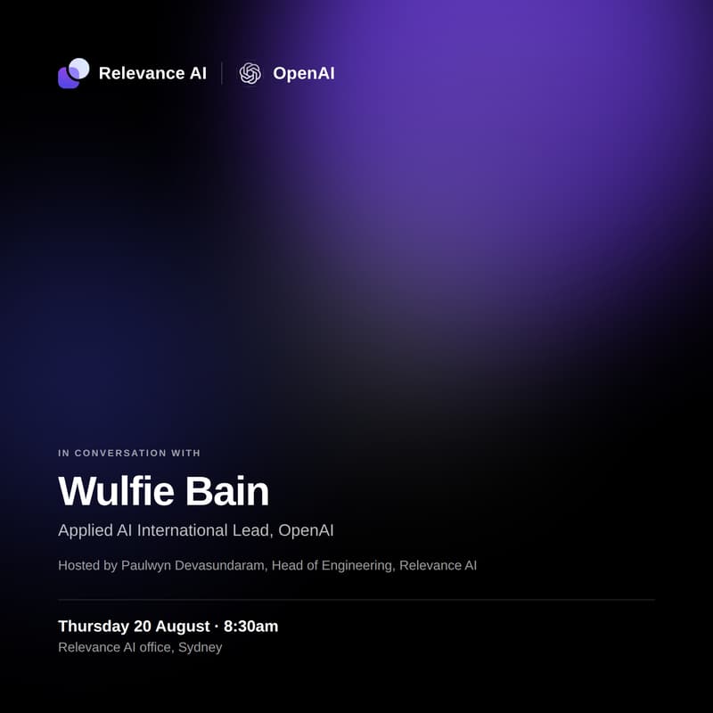 Cover Image for Relevance AI x OpenAI: Frontier Reasoning in Production