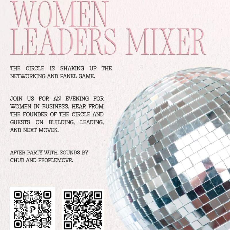 Cover Image for Circle Session: Women Leaders Mixer