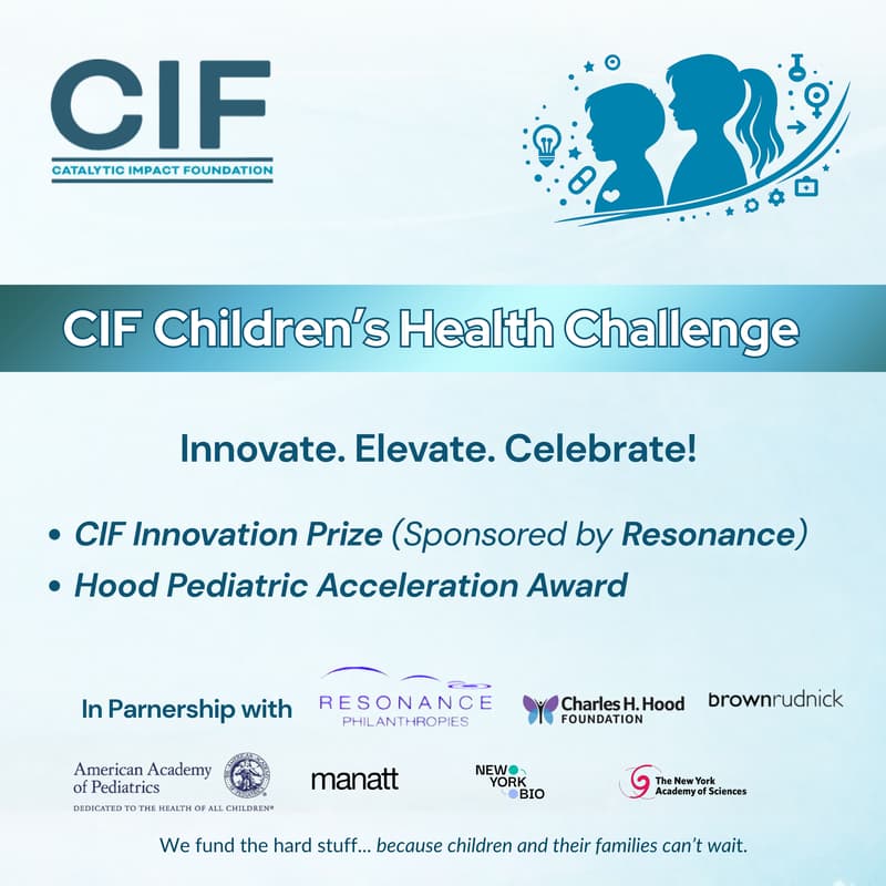 Cover Image for CIF Innovation Prize & Children's Health Challenge