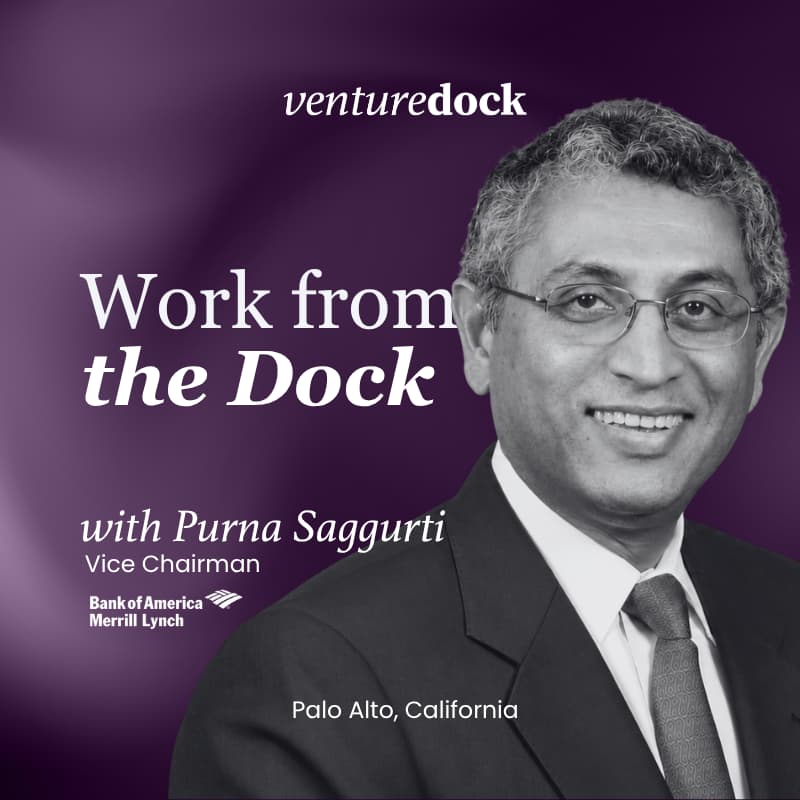 Cover Image for Work From the Dock: A Special Session with Purna Saggurti