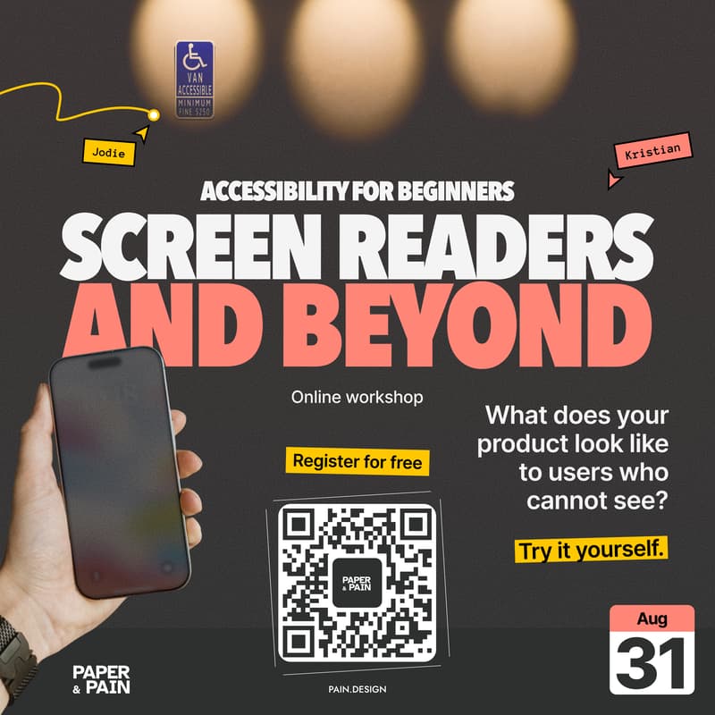 Cover Image for Accessibility for Beginners: Design for All from Day One