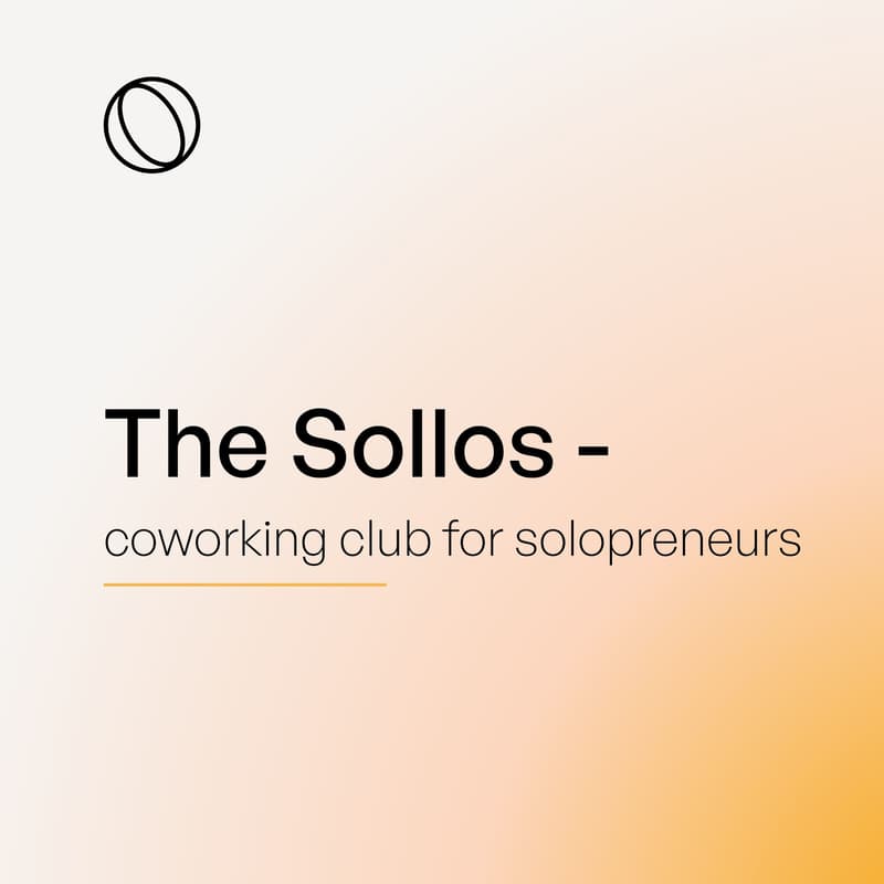 Cover Image for the sollos — coworking club for soloprenuers