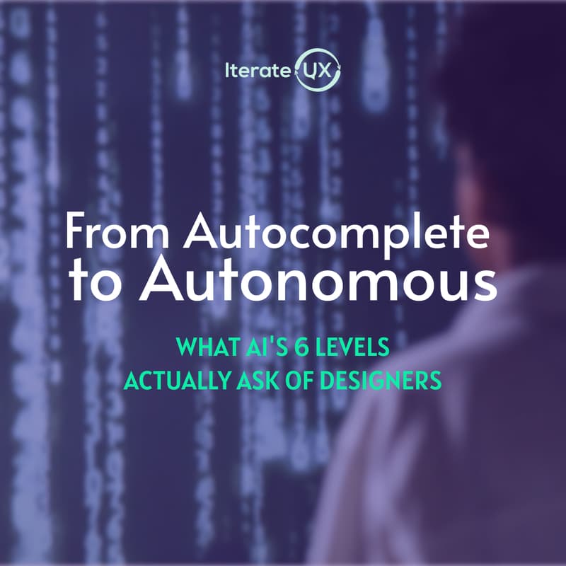 Cover Image for Understanding AI Autonomy & Your Role as a UX Designer