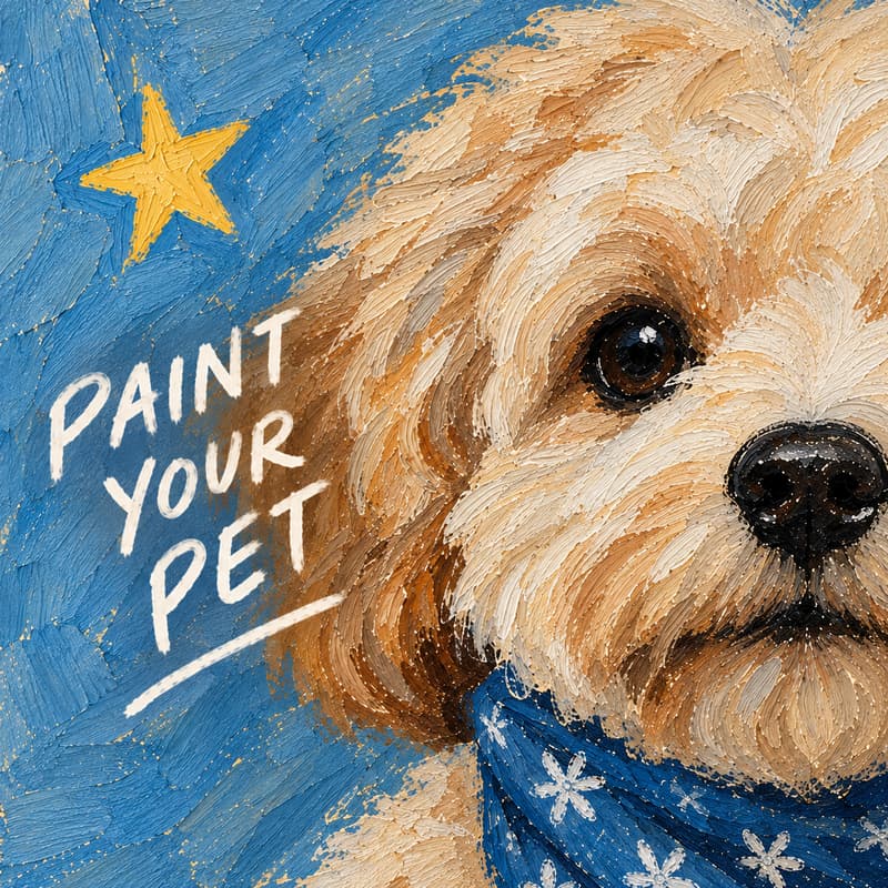 Cover Image for Paint your pet!