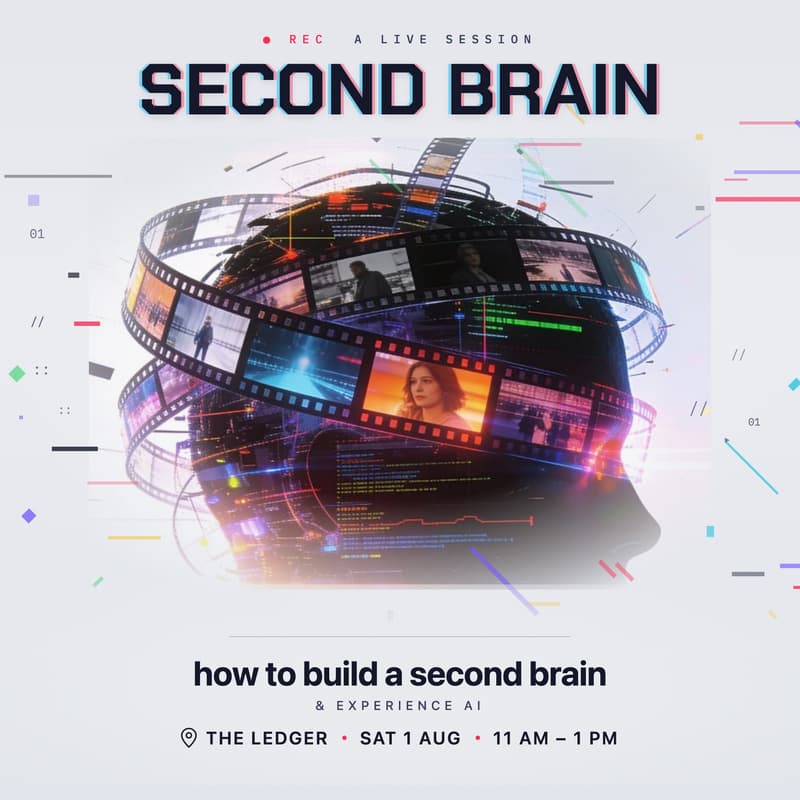 Cover Image for set up your second brain - live.