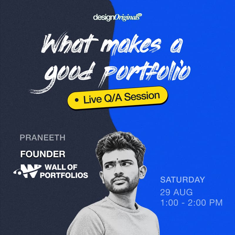 Cover Image for Portfolio Q/A with Praneeth (Founder, Wall Of Portfolios)