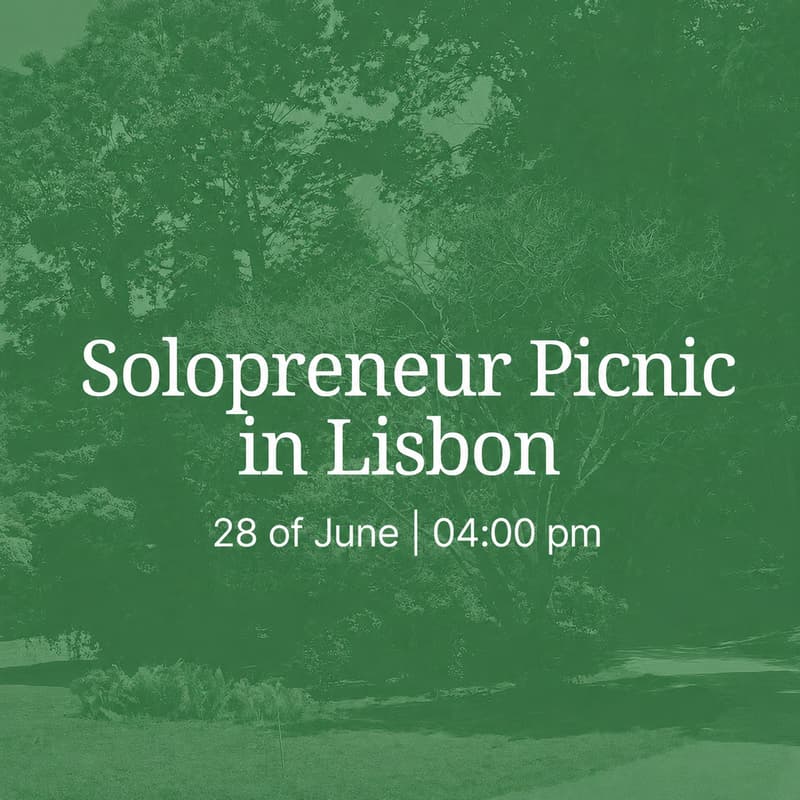 Cover Image for Freelancers, Founders and Solopreneurs Picnic