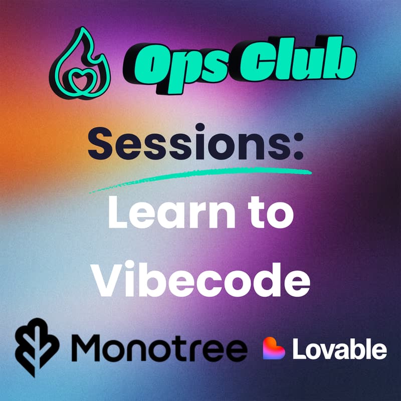 Cover Image for ๐ฅ Ops Club Sessions: The Art of the Possible with AI
