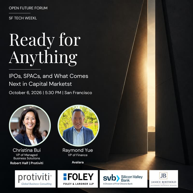 Cover Image for Ready for Anything: What Today's Leaders Actually Need to Know About IPOs, SPACs, and Capital Market Shifts