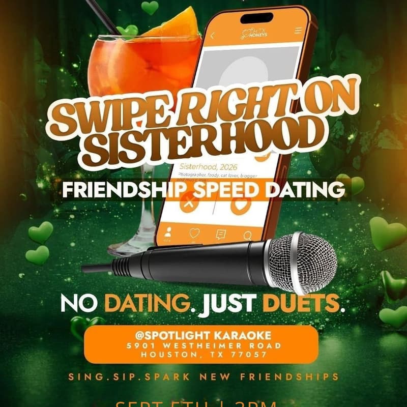 Cover Image for Swipe Right On Sisterhood: Friendship Speed Dating