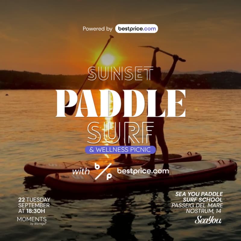 Cover Image for Sunset Paddle Surf & Wellness Picnic