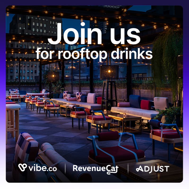 Cover Image for Business of Apps Happy Hour with Vibe.co, RevenueCat, and Adjust