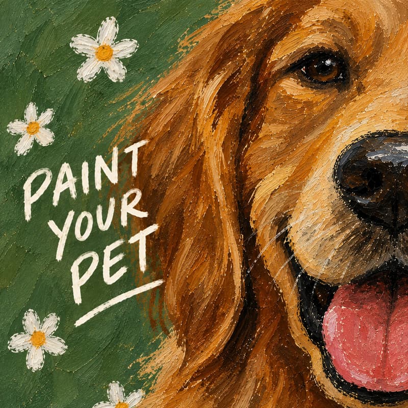 Cover Image for Paint your pet!