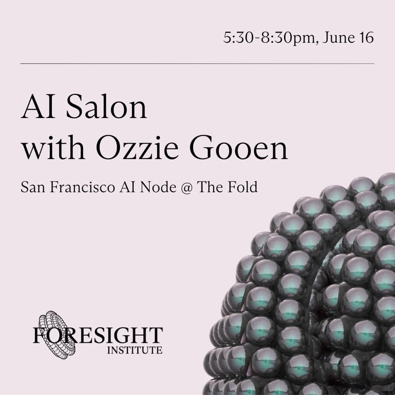 Cover Image for Foresight's AI Salon with Ozzie Gooen, QURI