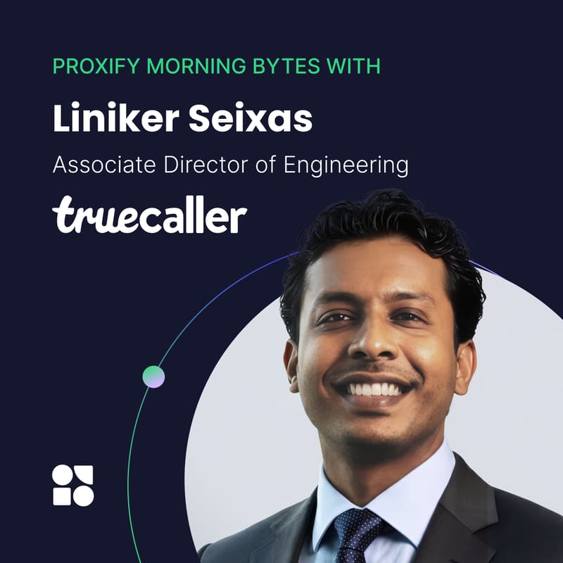 Cover Image for Proxify Tech Breakfast with Truecaller: AI Against Fraud - Leadership Lessons