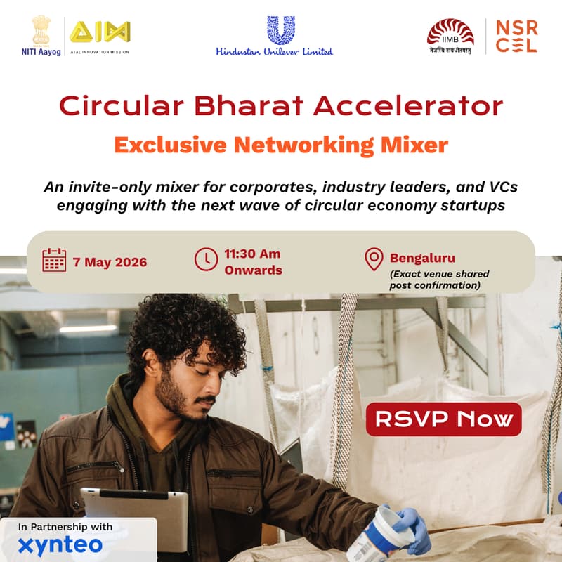 Cover Image for Circular Bharat Accelerator | Exclusive Networking Mixer
