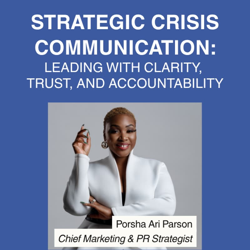 Cover Image for Strategic Crisis Communication